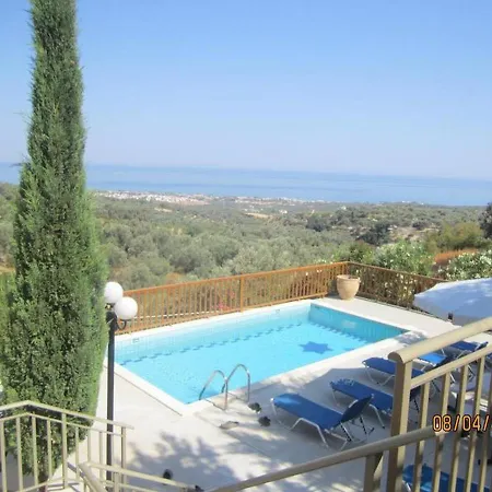 Beautiful Holiday House For 10 Persons, With Swimming Pool Rethymno  Exterior photo
